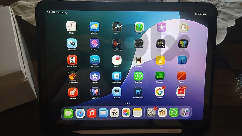 Ipad air 11-inch(M3) 256gb with original apple pencil pro
