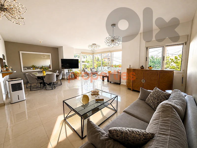 Apartment with Terrace for Rent in Naccache شقة مع تراس للإيجار CPLO49