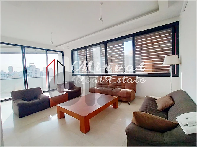 Spacious 170sqm Modern Apartment for Rent in Achrafieh With Balcony