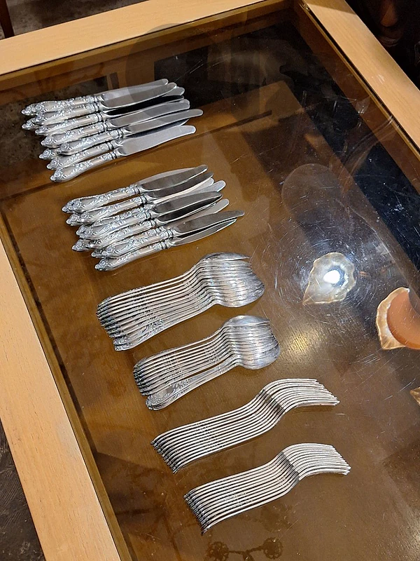 russian 72 pieces cutlery set