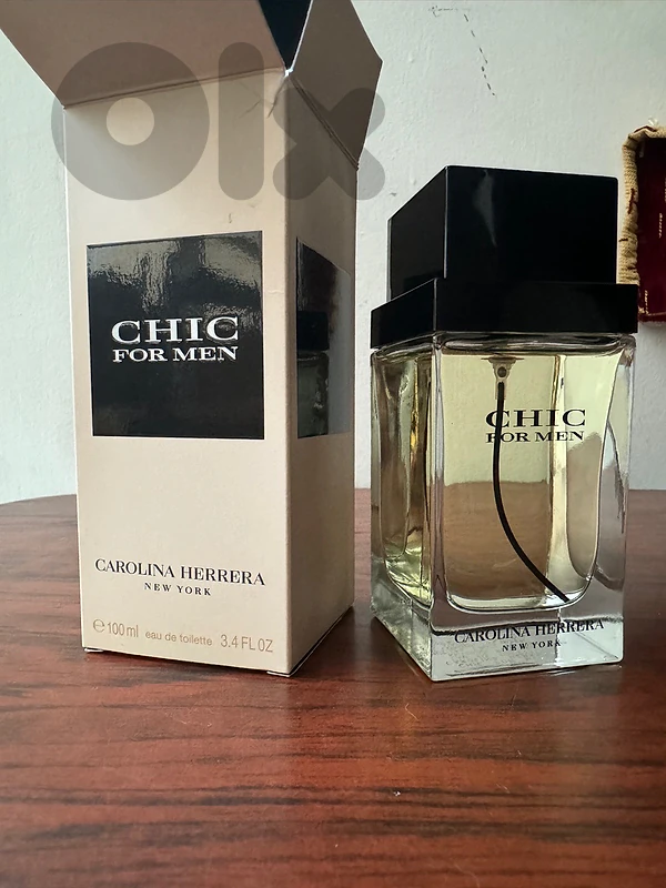 Chic Carolina Herrera Original 100 ML Men Perfum edt eau de toilette