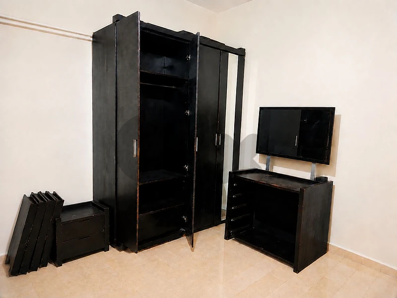 Bedroom Furniture Bundle: 3 Beds, 3 Closets, Vanity & 2 Nightstands