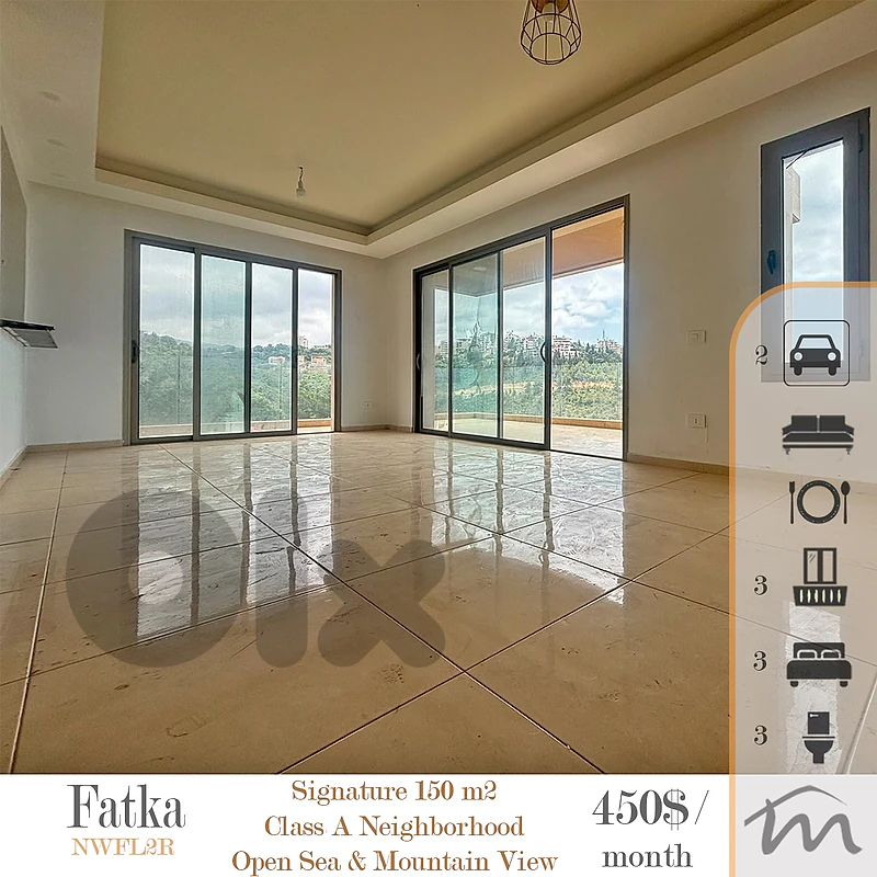 Fatka | Signature 150m² | 3 Balconies | Class A Neighborhood | Views