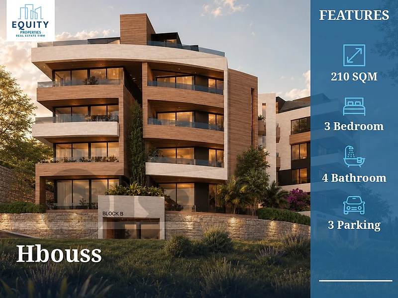 210 SQM Apartment For Sale In Hbouss #JH12769