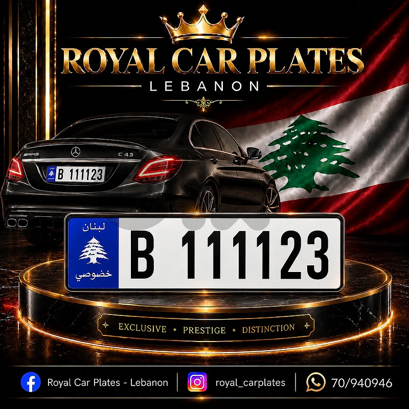 B 111123     Special plate number for sale