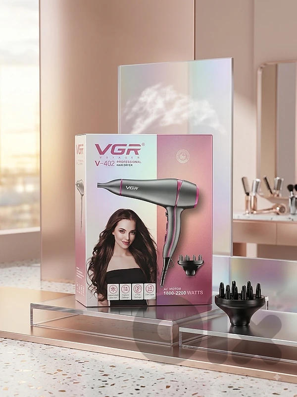 💈 VGR V-402 Professional Hair Dryer (1800W–2200W)