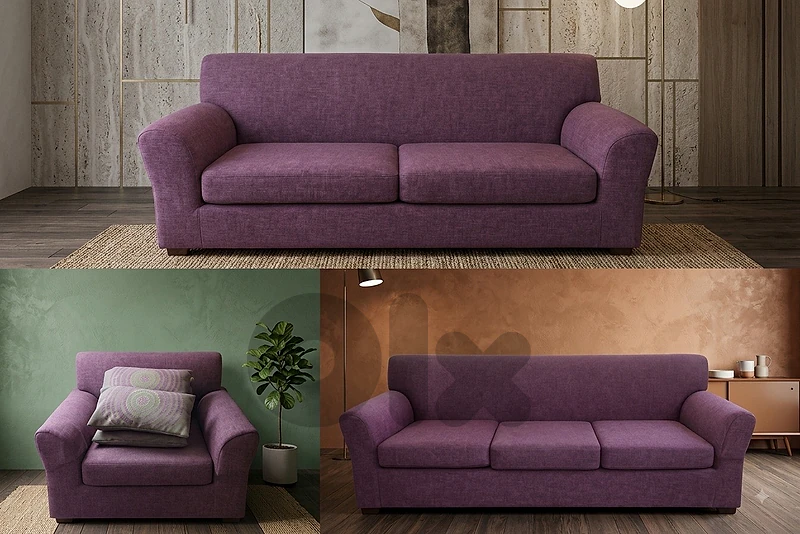 new sofas for sale (4pcs) - كنبيات جداد للبيع (٤ قطع)