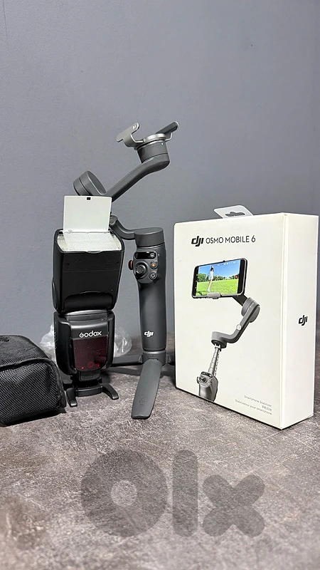 camera flash godox |dji osmo mobile 6