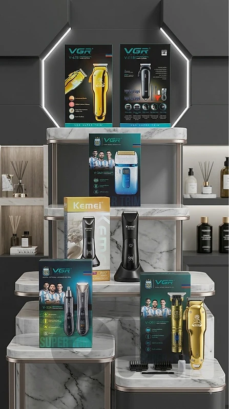 Hair Clippers, Trimmers & Shavers (VGR & Kemei)