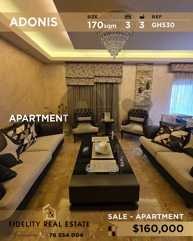 Apartment for sale in Adonis GH530 شقة للبيع في أدونيس