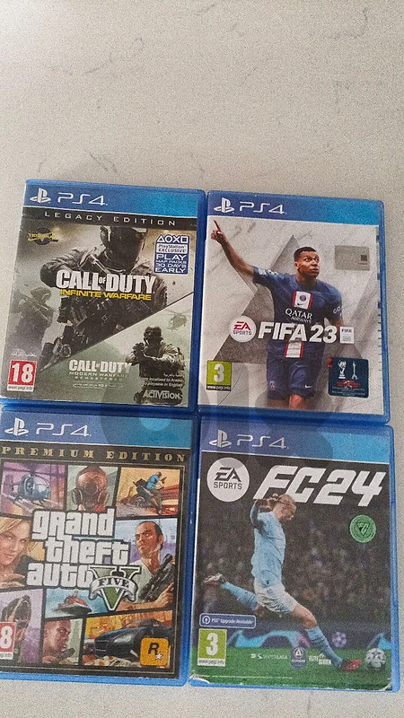 call of duty infinite warfare 10$ GTA5 9$ fifa 23 9$ fc24 12$