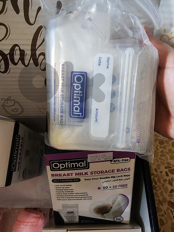 optimal electric wearable+manual breast pump+breast reliever+freezing