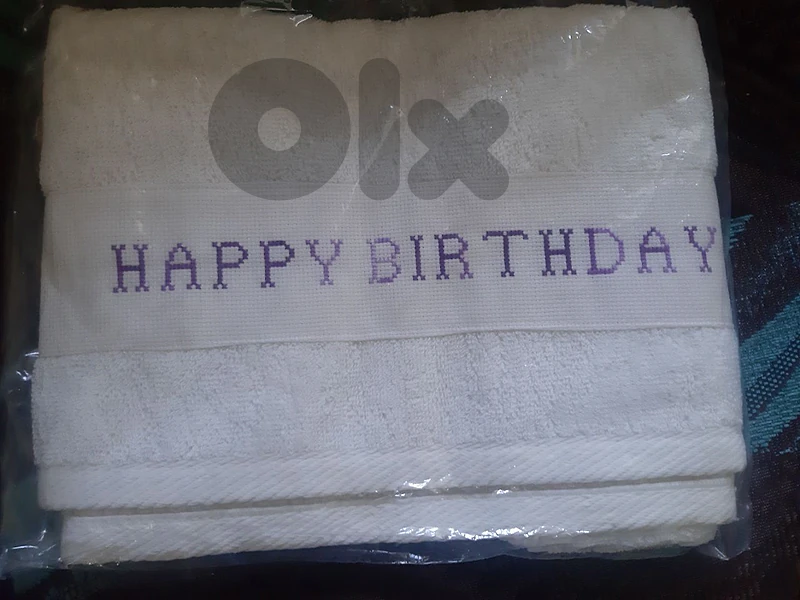 Personalized towels
