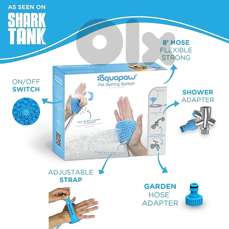 aquapaw dog washer&shower