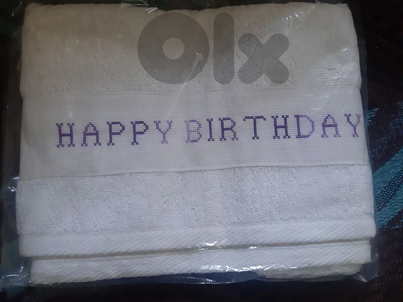 Personalized towels for kitchen
