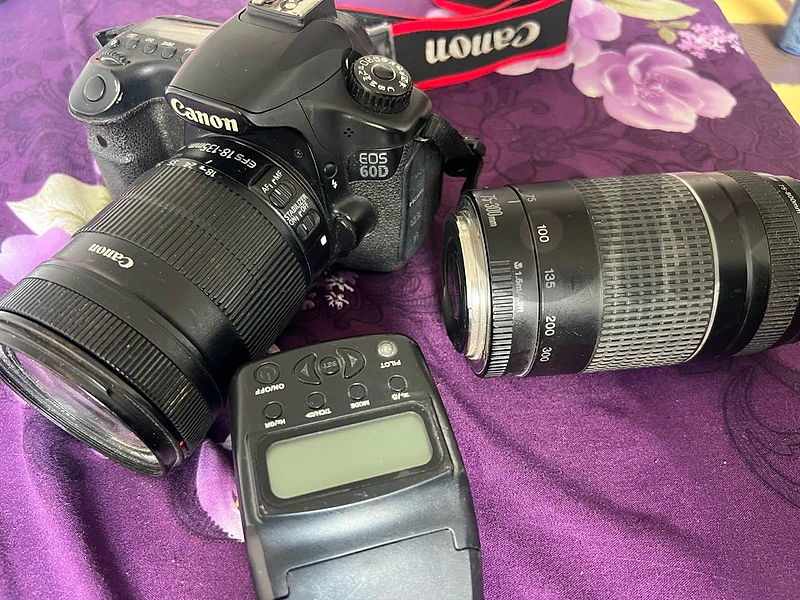camera 60d with lenses for sale