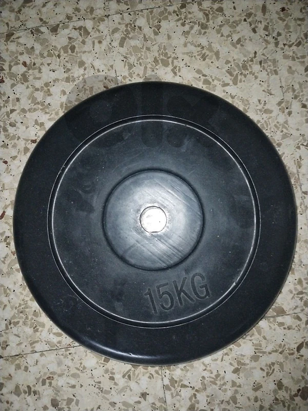 15 kg rubber plate