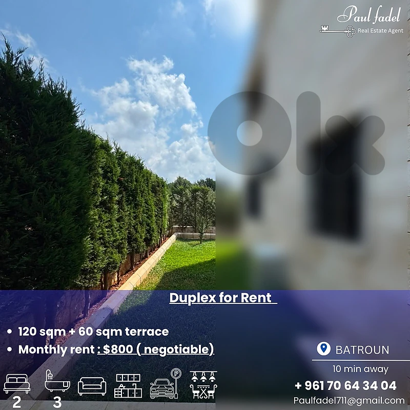 duplex for rent