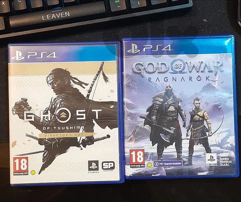 bundle or seprate= god of war rangrok with ghost of tsushima d.c ps4