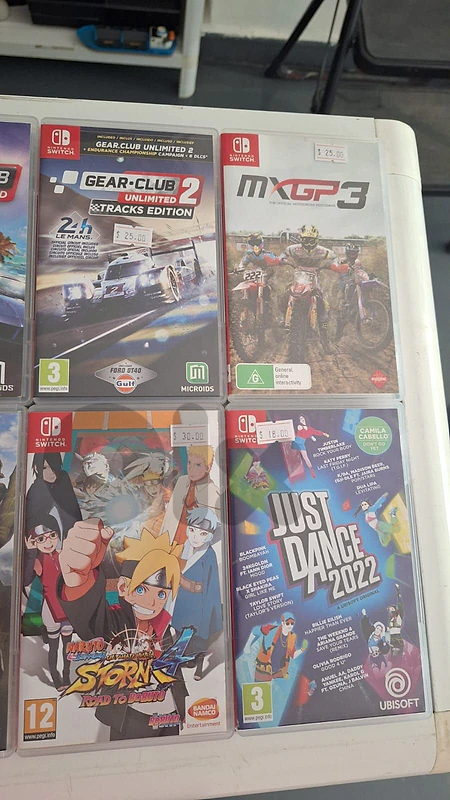 Nintendo Switch Used games