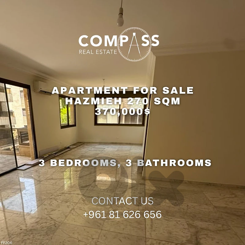 Apartment for sale in martakla 230 sqm