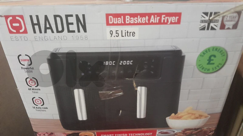 Haden 9.5L Dual Basket Air Fryer