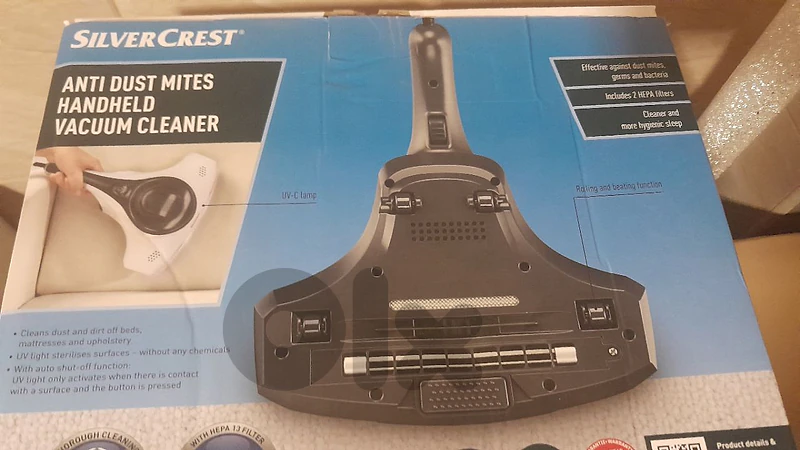 Silvercrest Anti-Dust Mites Handheld Vacuum Cleaner