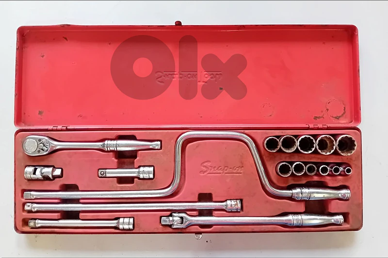 Made in USA SNAP-ON 18 pieces 3/8" Drive 12-Point General Service Set