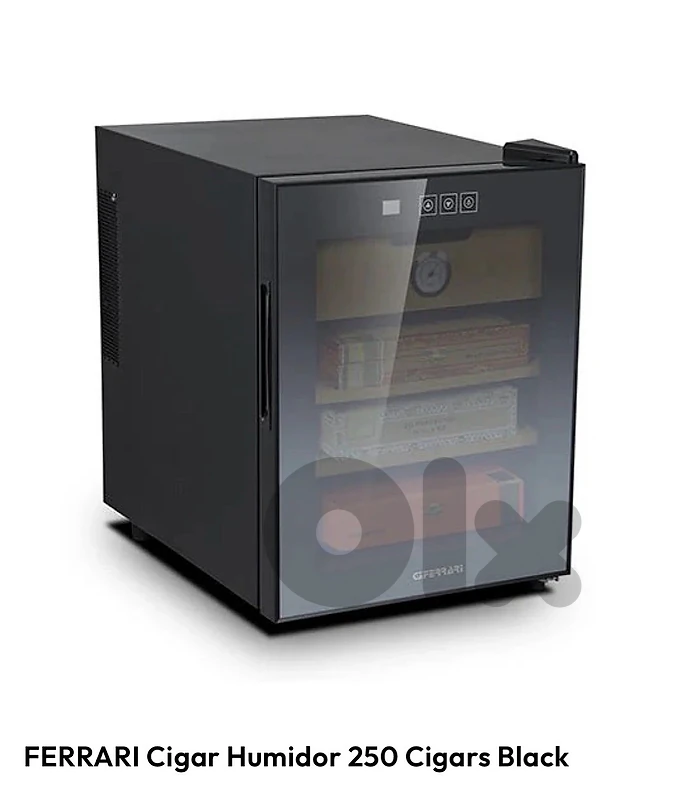 FERRARI Cigar Humidor 250 Cigars Black