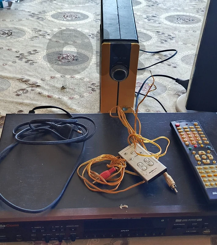 Mediacom Karaoke Home Theater System + Speakers for repair