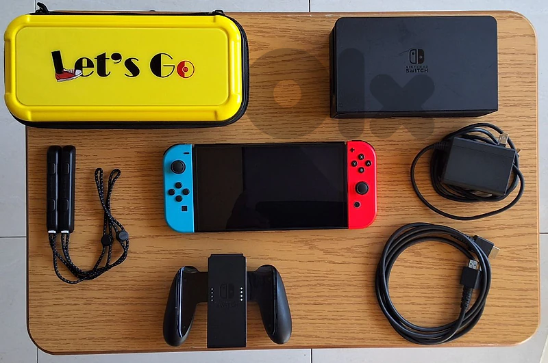 Modded Nintendo Switch OLED (Dual System)