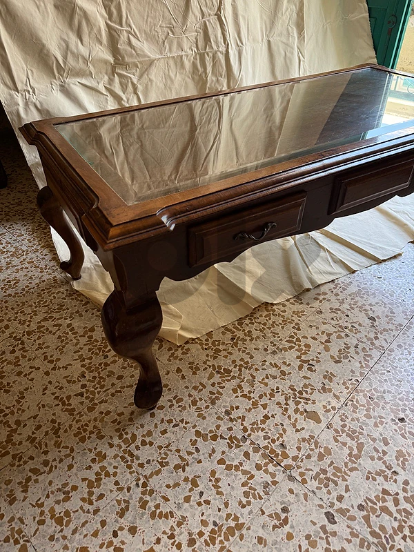 Living Room Set – Coffee Table, 2 Chairs & Side Table