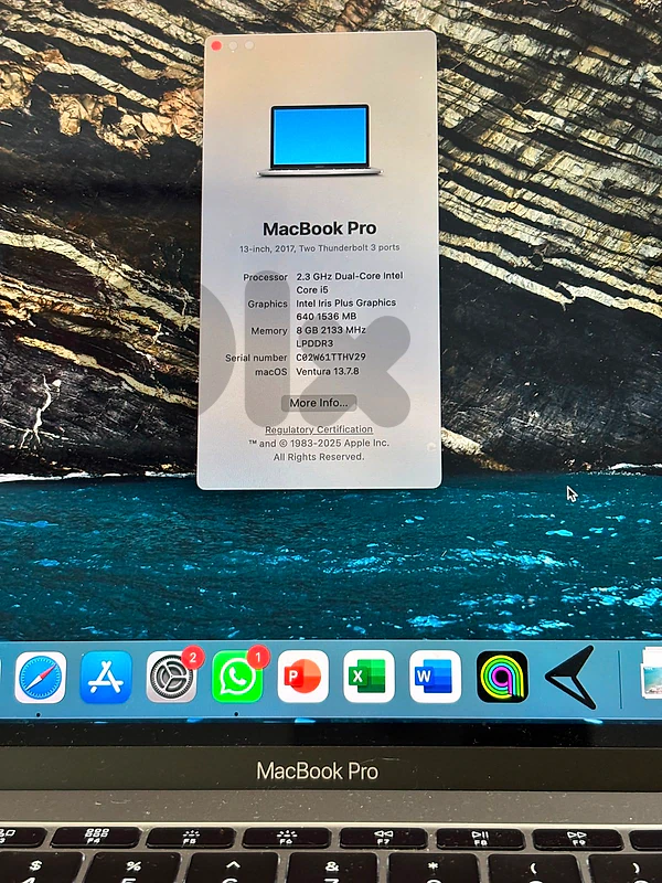 Apple Macbook Pro 2017 Apple Macbook Pro 2017