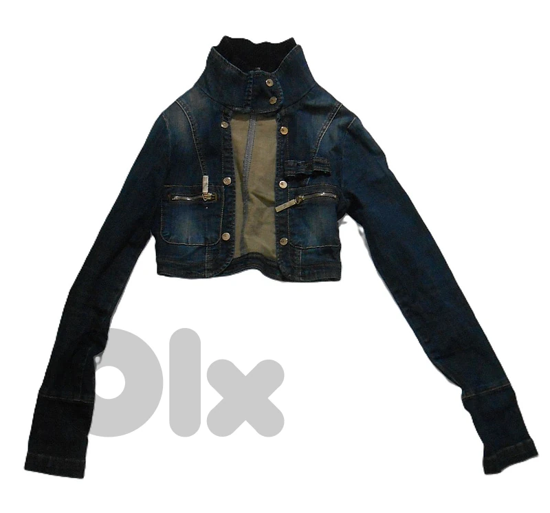 Kids Cropped Denim