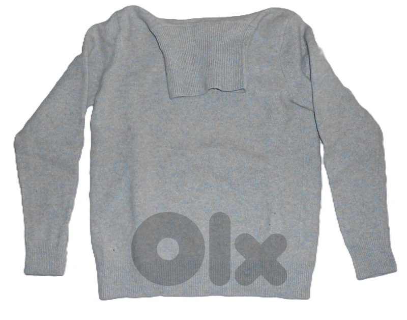Blue and Grey Sweater