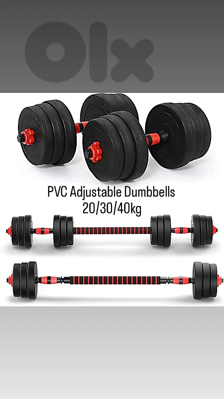 Dumbbells set 20/30/40kg