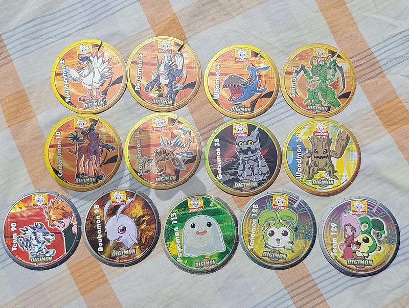 Poppins Digimon Big pogs