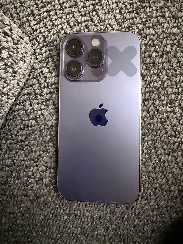 iphone 14 pro 256gb purple 2 physical sim changed screen