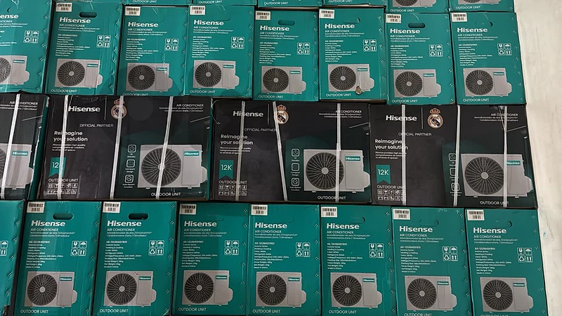 ac hisense 12000btu  18000btu dual inverter