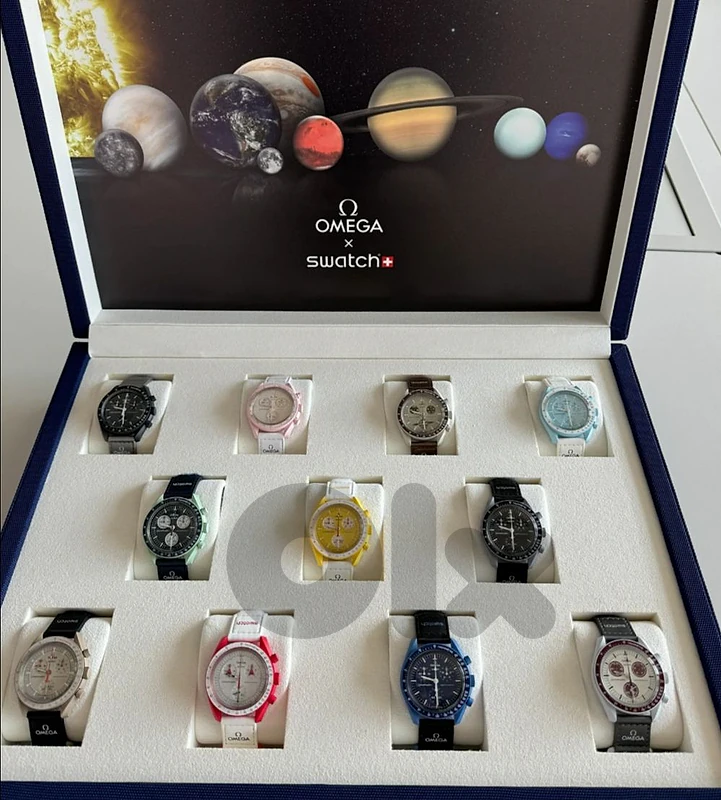 Swatch × Omega space watches