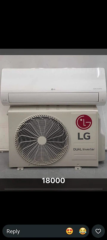 ac LG 240000btu inverter 800$