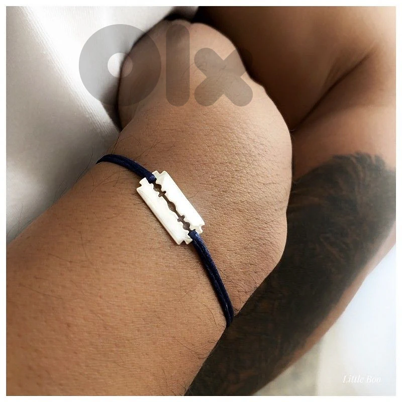 Original Razor Blade Dinh Van Bracelet - White Gold