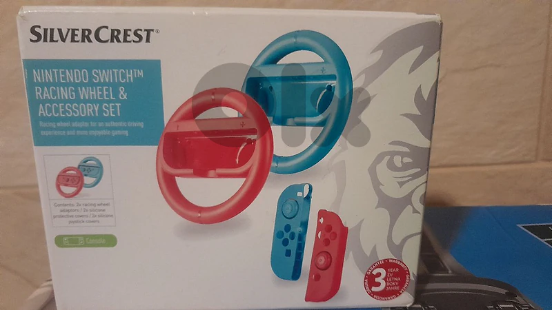SilverCrest Nintendo Switch Racing Wheel & Accessory