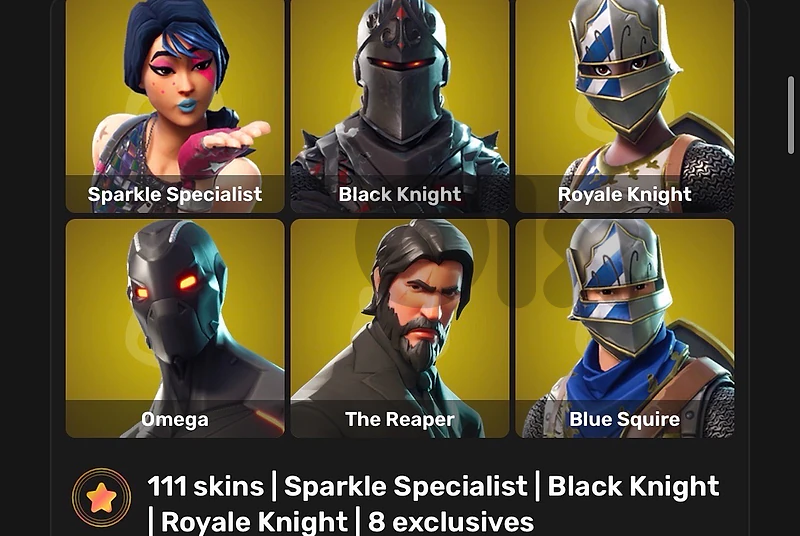 Fortnite accounts