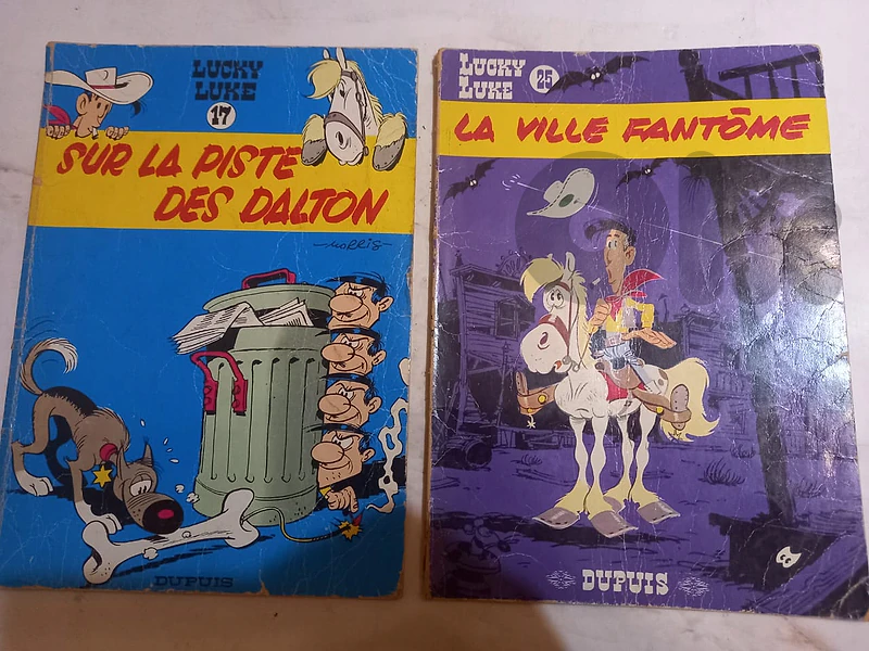 Lucky Luke vintage softcover volumes 10$ each lot sale