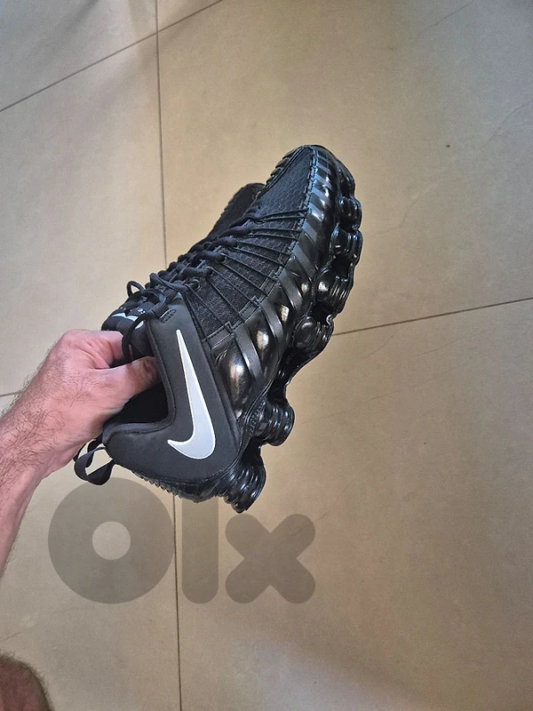 Nike Total Shox Black Metallic silver