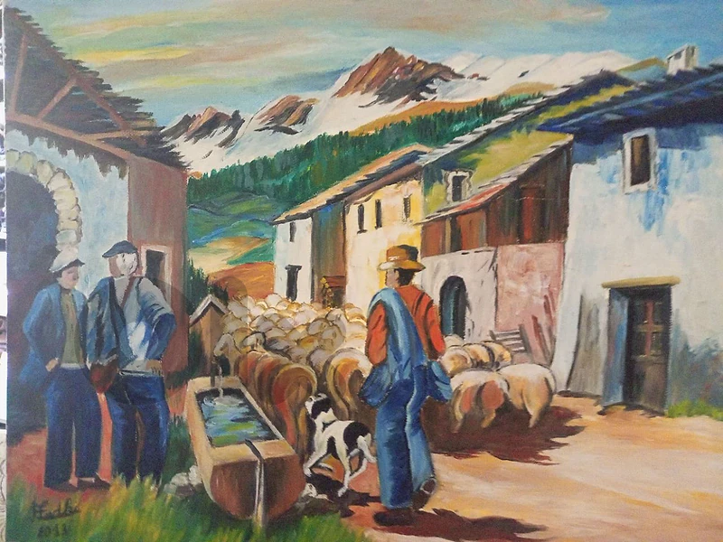 handmade acrylic painting for sale