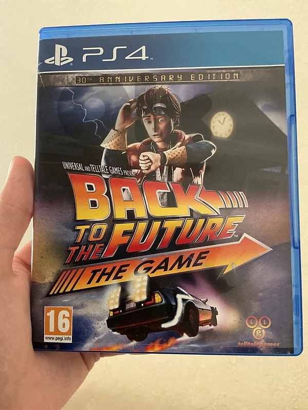 Back to the Future the Game 30th Anniversary Rare Used Game Ps4