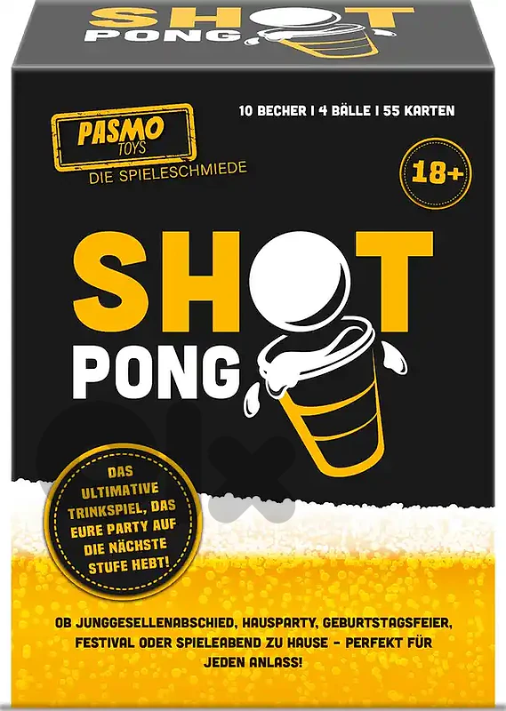 shot pong game