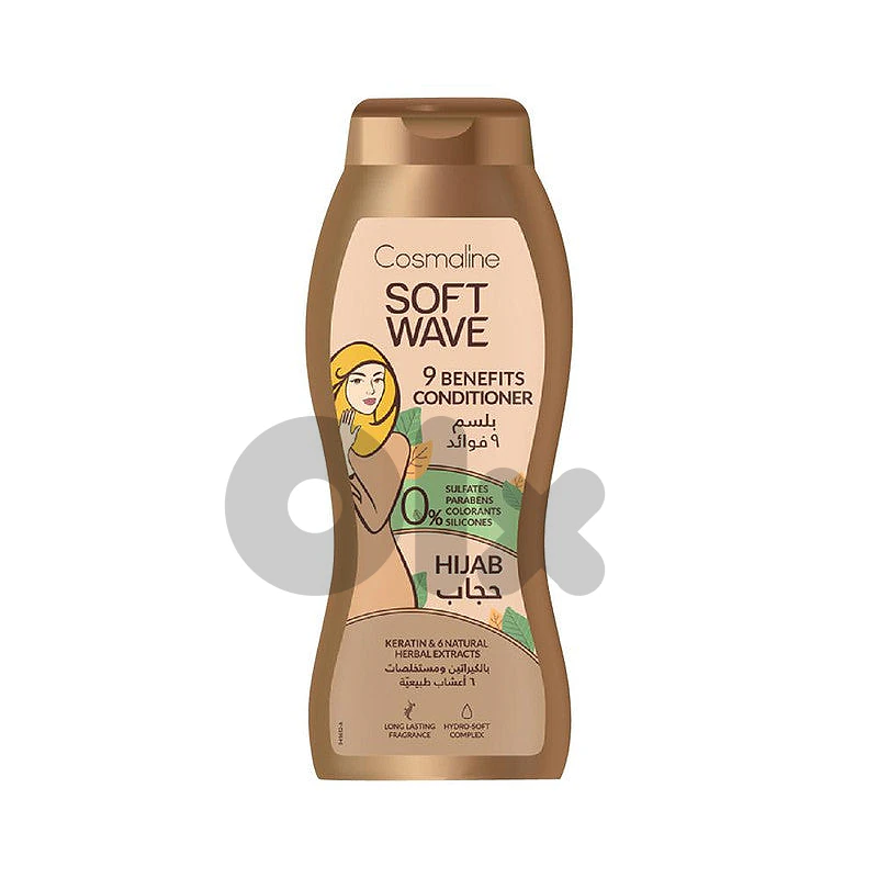 Cosmaline Soft Wave Hijab Sulfate Free Conditioner 400Ml